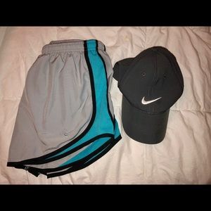 Nike shorts/hat